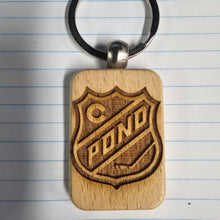 Load image into Gallery viewer, POND wooden Key Chain